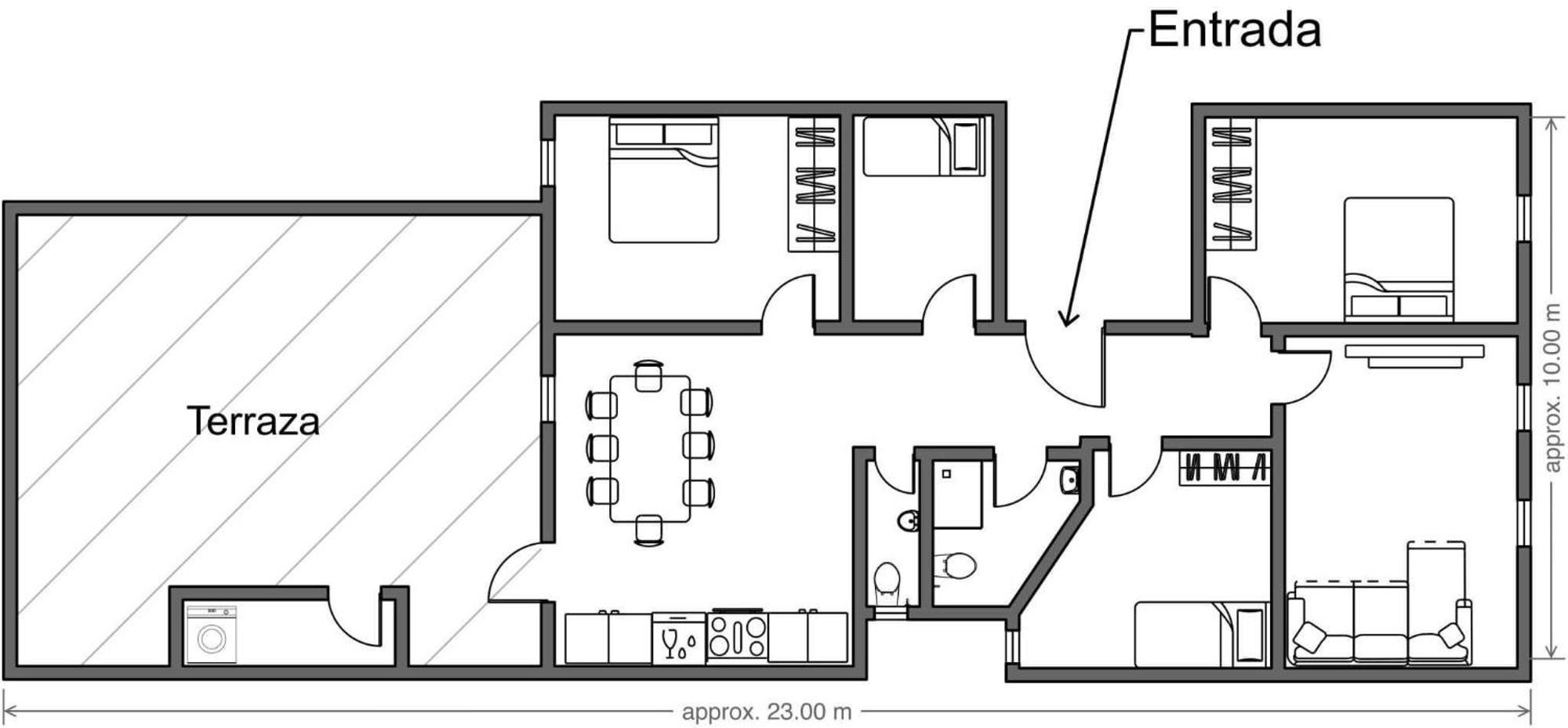 Apartamento Brisas 莫阿纳 外观 照片